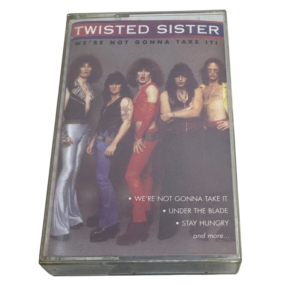 Twisted Sister We're Not Gonna Take It Cassette Tape BMG Special Products 1999